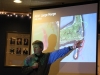 Dr. Skomal discussing large marge