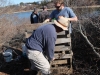 Preping the osprey platform