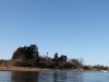 View of the pole from the water