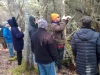 Marcus Hendricks educated the hikers