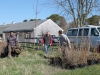 Picking up native shrubs to be planted on OCT land