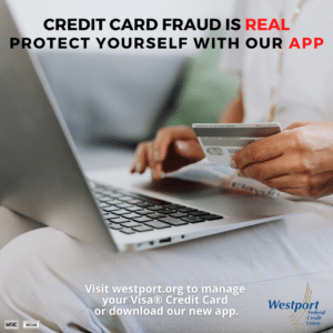 Credit card fraud protection app promotion