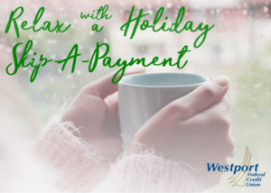 Holiday Skip-A-Payment relaxation promotion image