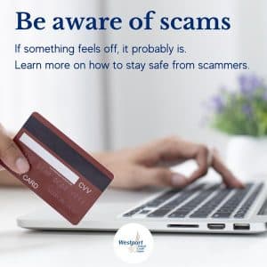Be Aware of Scams