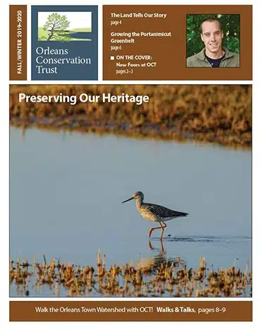 Fall/Winter 2019–20 Orleans Conservation Trust newsletter cover