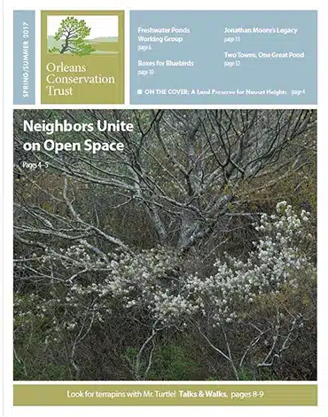 Spring/Summer 2017 Orleans Conservation Trust newsletter cover