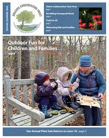 Orleans Conservation Trust Spring/Summer 2025 newsletter cover page